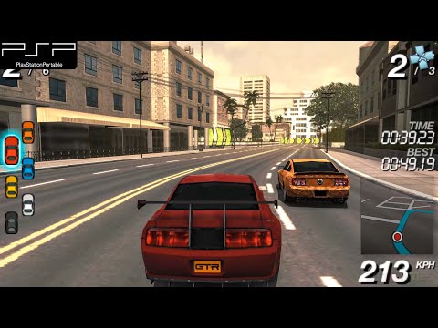 Ford Bold Moves Street Racing XR Edition - PSP Gameplay 4k 2160p (PPSSPP)