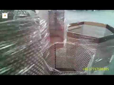 decorative aluminum copper anodized hexagonal perforated metal