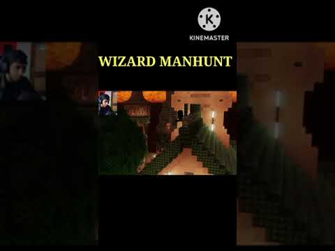 EPIC Wizard vs Red Devil Manhunt! #MinecraftMadness