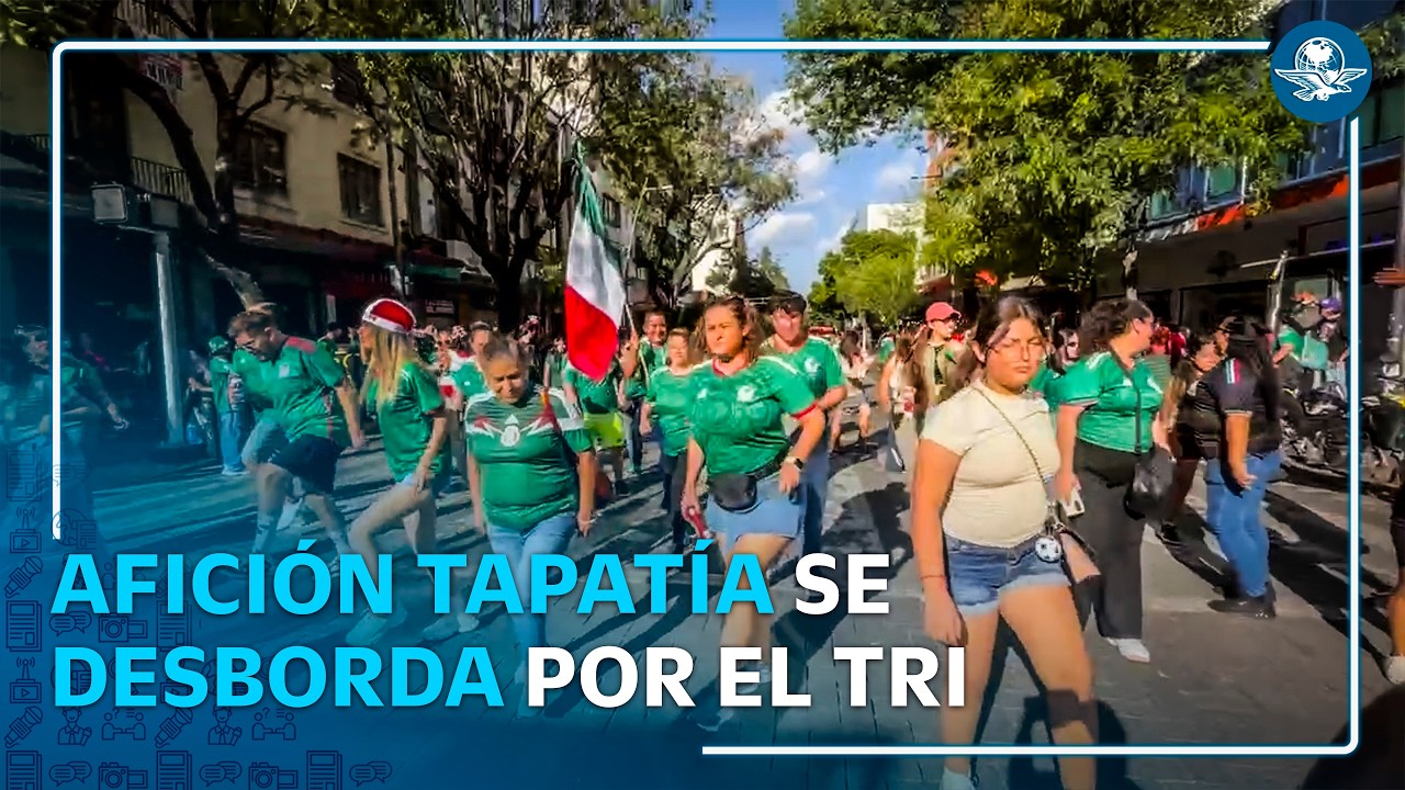 Se desborda apoyo para el Tri en Guadalajara, así vibra antes del México vs Corea