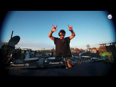 Noir Cast #41 Frank Rayo | GrooAve #8 (Aug) - Hypnotic, Deep, Hard Techno DJ set at Hamburg Rooftop