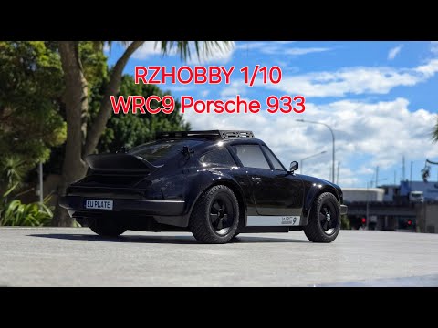 RZHOBBY WRC9 Porsche 933 RTR 1/10 Rally Car skate park bashing RZHOBBY WRC9 保时捷 933 滑板场激情漂移拉灰