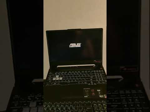 Asus TUF A15 Ryzen 7 4800H RTX 3050 4GB Graphics 15.6' FHD fa506ic 🖤 booting time