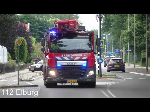 [Verkeerd Roepnummer] PRIO 1 06-6951/06-1551 met spoed naar een woningbrand in Epe