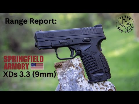Range Report: Springfield Armory XDs 3.3 - The single stack 9mm XD pistol