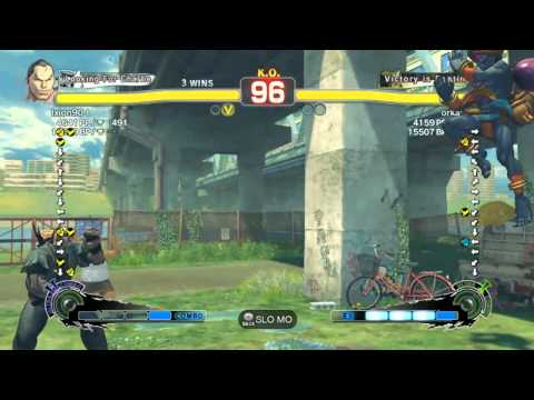 SSF4 AE 2012: Ixion90 I (Dan) vs orkanONE (Dhalsim) - Match 4