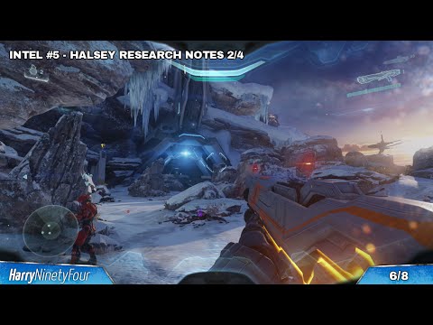 Halo 5: Guardians - All Collectible Locations - Mission 1: Osiris (Intel Files, Skulls)