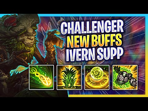 LEARN HOW TO PLAY IVERN SUPPORT LIKE A PRO! | 🔥NEW BUFFS🔥 Challenger Plays Ivern Support vs Nautilus