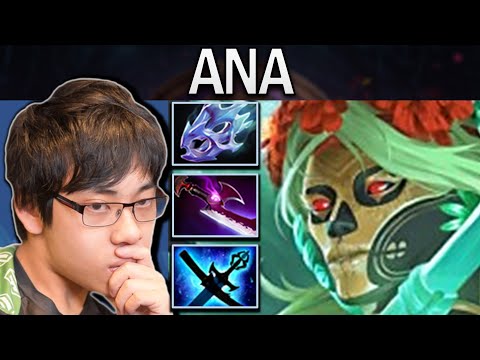 Muerta Dota 2 7.33 Ana with Moon Shard - 21 Kills