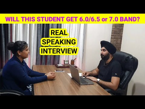 Real Ielts Speaking Exam Mock Interview | #RamanIelts Speaking Interview With Ielts Aspirant Ridhi