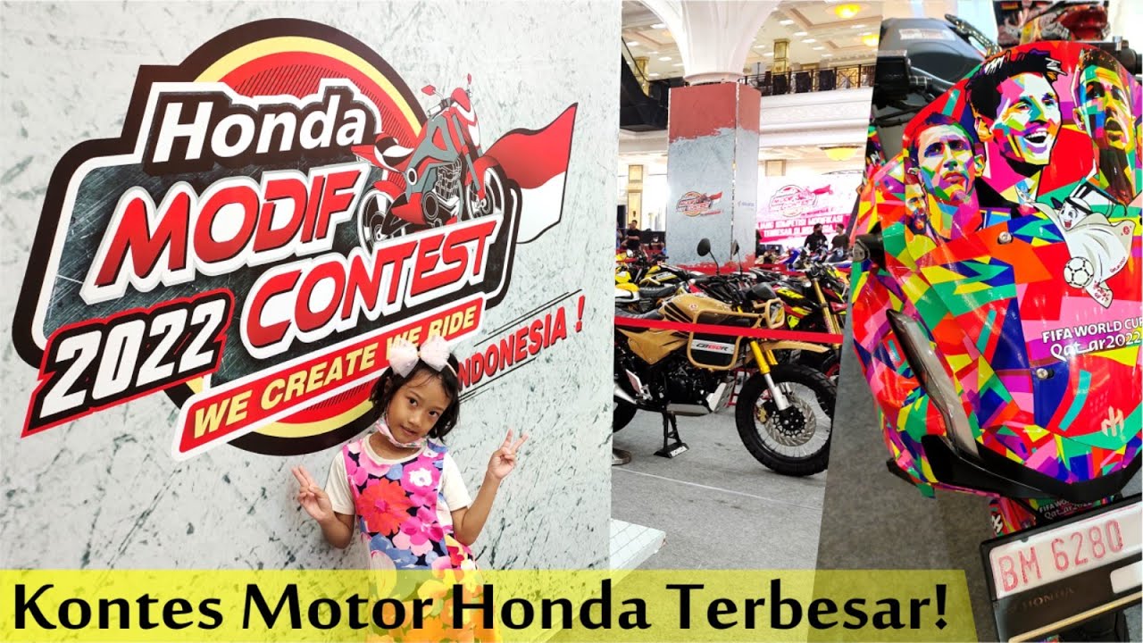 HONDA MODIF CONTEST 2022, KONTES MODIFIKASI MOTOR HONDA TERBESAR di INDONESIA‼️