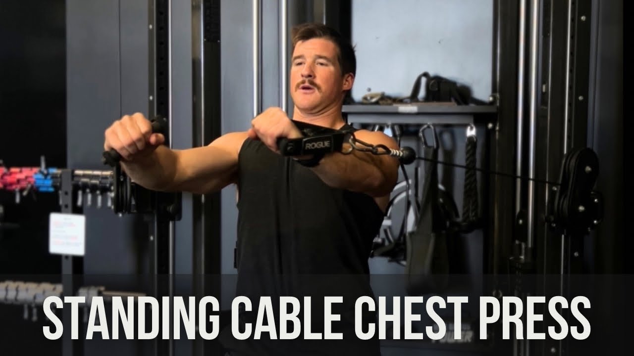 Standing Cable Chest Press