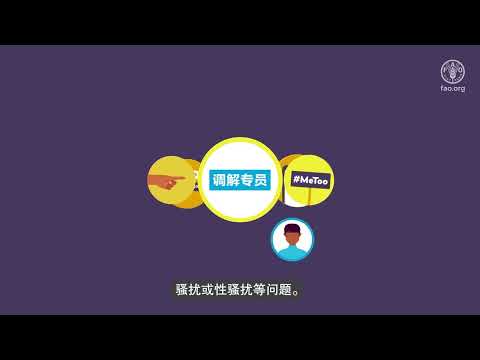 FAO's Roadmap on where to go when in need (Chinese subtitles)