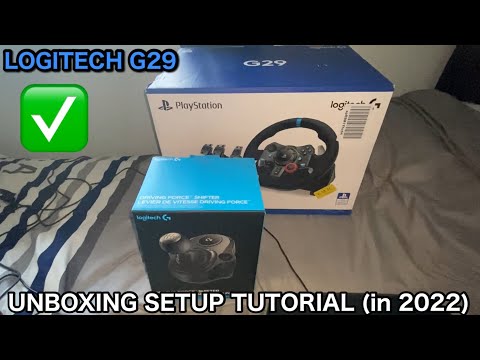 Logitech G29 steering wheel for PS3/PS4/PS5 - Full Setup Tutorial (IN 2022)