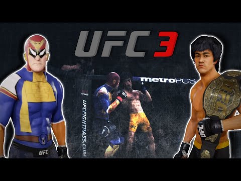 Captain Falcon vs. Bruce Lee (EA sports UFC 3)