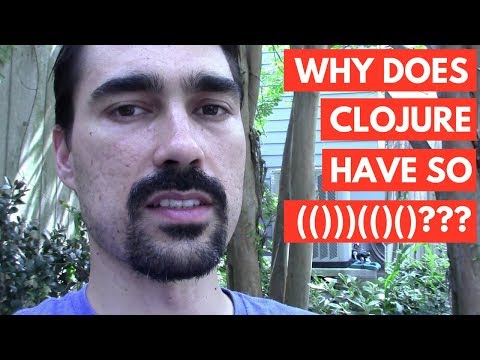 Why does Clojure have so many (()))(()()???