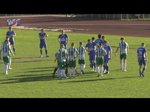 WISŁA SANDOMIERZ - CHEŁMIANKA CHEŁM 2:2 (1:2) - FRAGMENTY MECZU I KOMENTARZE TRENERÓW