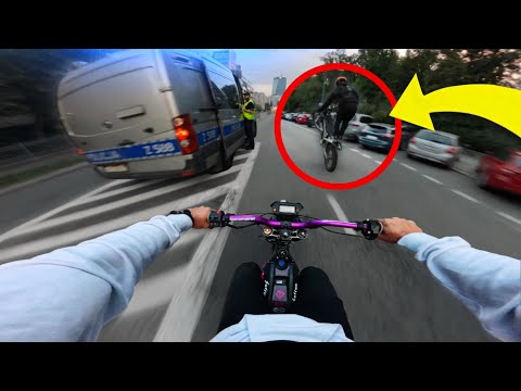 THE POLICE CHASED US UNTIL THE ENGINE BURNED OUT