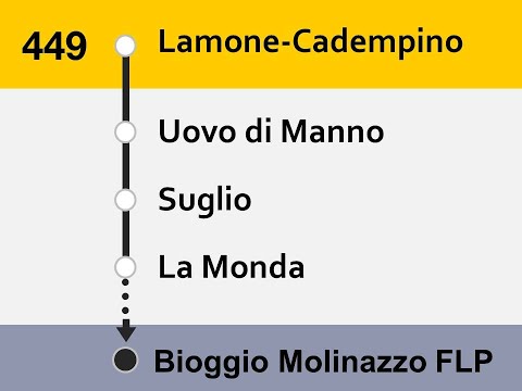 [AutoPostale] Annunci Linea 449 Lamone-C. - Bioggio