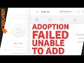 Suddenly Ubiquity UniFi UAP Nano HD Adoption Failed Unable To Add Unreachable And Connection Lost