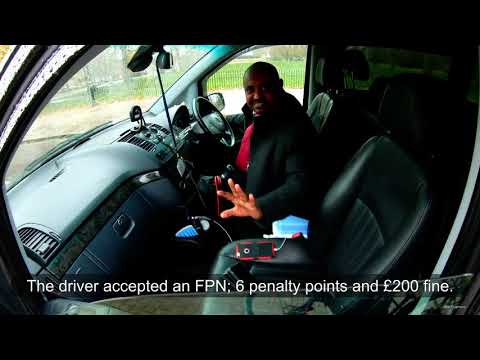 "You're Going To Break Me" 6 penalty points, £200 fine - KT64KFA