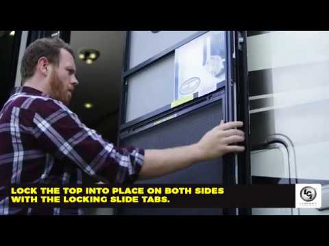 How to: Install the Screen Defender RV Door Screen - Lippert Components