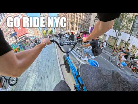 The Most Insane NYC Bike Ride (GO Ride Pt.1)