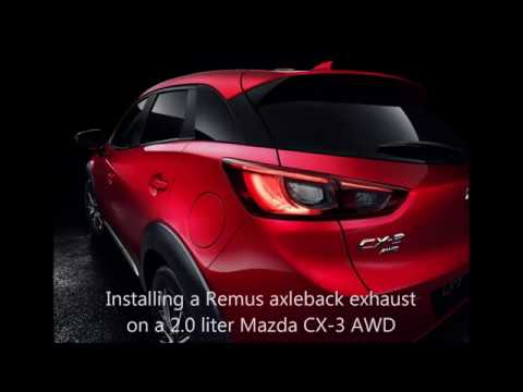 Remus Muffler for Mazda CX 3