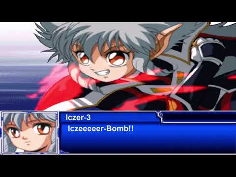 Super Robot Wars L - Iczer-3 All Attacks (English Subs)