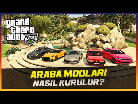 GTA 5 - GERÇEK ARABA MODLARI NASIL KURULUR? - (Add-On)