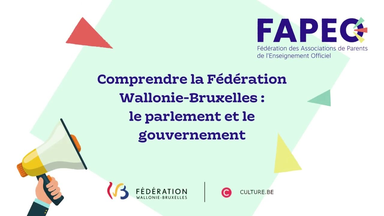 Comprendre la FWB : Le parlement et le gouvernement