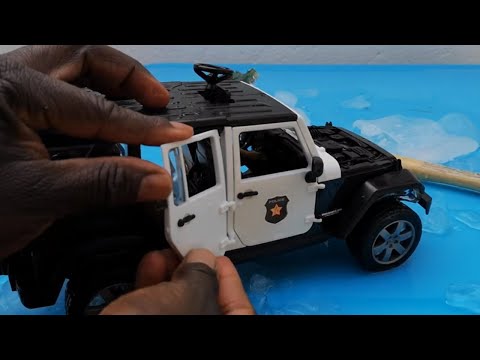 Police Car Assembly Videos for Kids | Build police Car Toy| Building Block |ASMR, No Voice, Car Wash Video