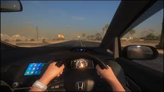 Gta v | Honda Civic Reborn | Mod owner @mtrthegamer2145  | Gta v Cars Mod video | CrazyGamer |
