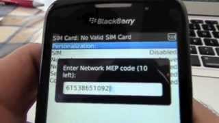 How to Unlock Blackberry Curve 8520 (part 1)