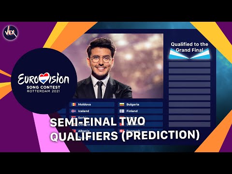 Eurovision 2021 - Semi-final 2 Qualifiers (Prediction)