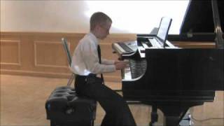 Tyler Harrison -  Seven Good-Humored Variations Op. 51 No. 4  by  Kabalevsky  (6/4/2010)
