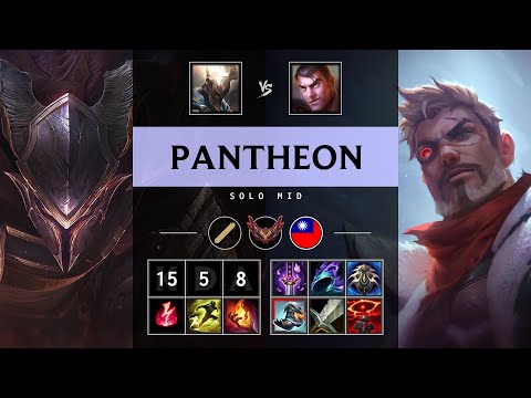 Pantheon Mid vs Jayce - TW Grandmaster Patch 25.17