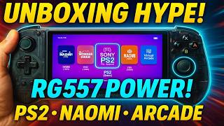 Anbernic RG557 Unboxing – Is This the Best Android Handheld Yet?