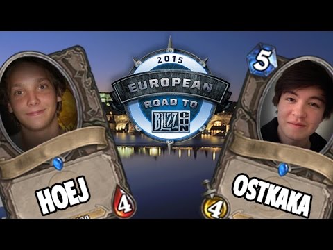 Hoej vs Ostkaka - Hearthstone 2015 European Road to BlizzCon Prague - Group 1