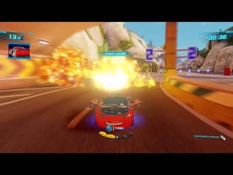 Cars 2 The Video Game | Daredevil Lightning on the Full Game Walkthrough |