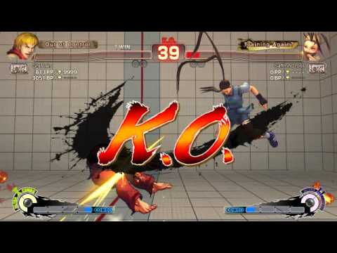 USF4 Steam Ken (Ghislian) vs Ibuki (SaffronCross)