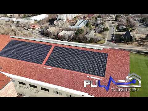 Commercial Drone Installation Footage