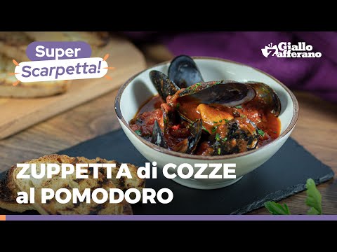 ZUPPETTA DI COZZE AL POMODORO - SUPER SAPORITA e PRONTA IN MENO DI MEZZ’ORA! 🍅👩‍🍳😋