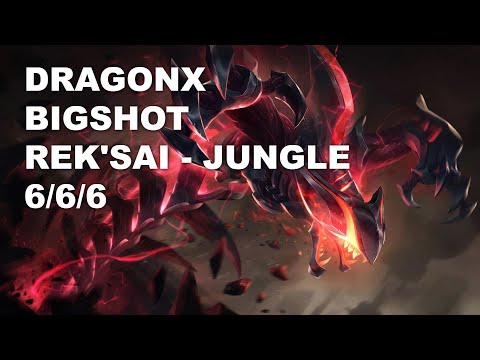 DragonX BigShot Jungle Rek'Sai vs Lee Sin - KR Grandmaster Patch 10.9
