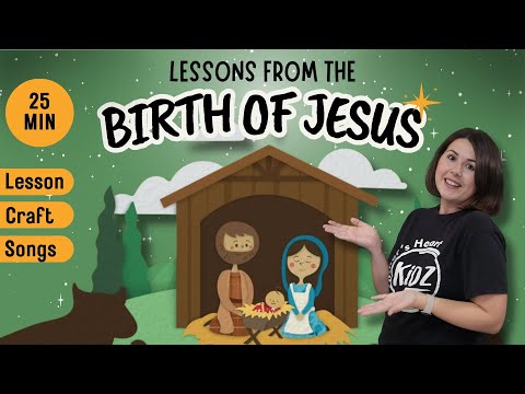 Leçons tirées de la naissance de Jésus | Leçon d'école du dimanche pour les enfants