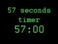 57 Seconds Timer
