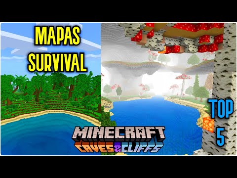 EPIC Minecraft Bedrock 1.17.11 Survival Maps + Raft Survival