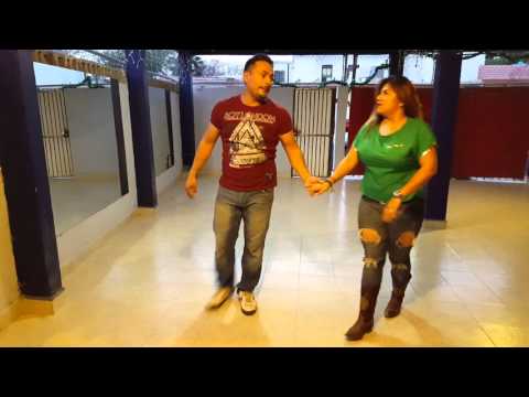 Aprende a Bailar Los Pasos Basicos de la Cumbia en Pareja #10 BASICOS 4