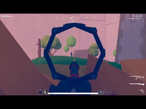 Totally Accurate Battlegrounds - Solo PC Gameplay - (No Commentary)