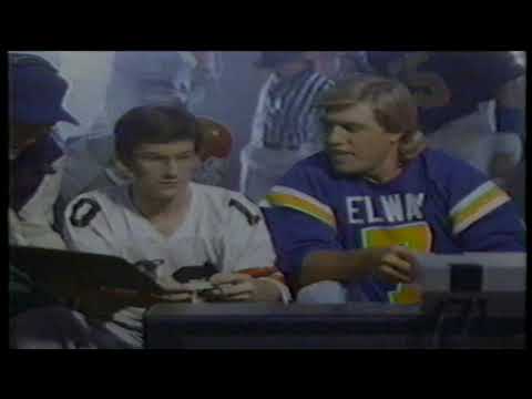 John Elway's Quarterback Nintendo Video Game TV Commercial